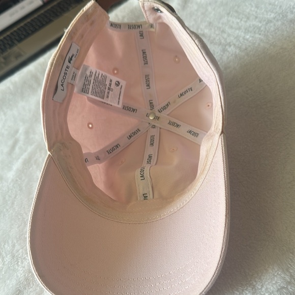 Lacoste Pink Baseball Cap main image 4